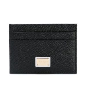 Dolce & Gabbana Logo Plaque Cardholder